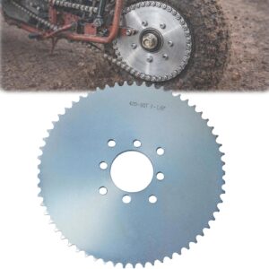 60T Go Kart Sprocket #40/#41/420 Chain, 2-1/8" Bore
