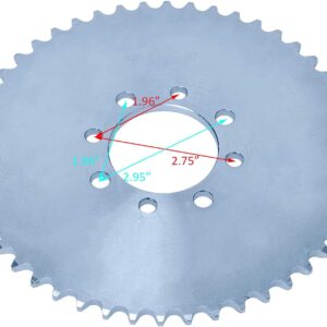 48-Tooth Go Kart Sprocket for #40-420 Chain