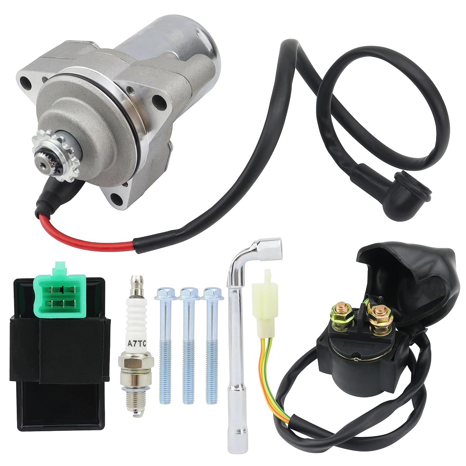 Starter & Relay Kit for 50-125cc Chinese ATVs