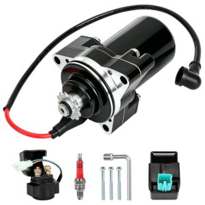 EOPOAYI 3-Bolt Starter Motor Kit for 50-125cc ATVs & Dirt Bikes