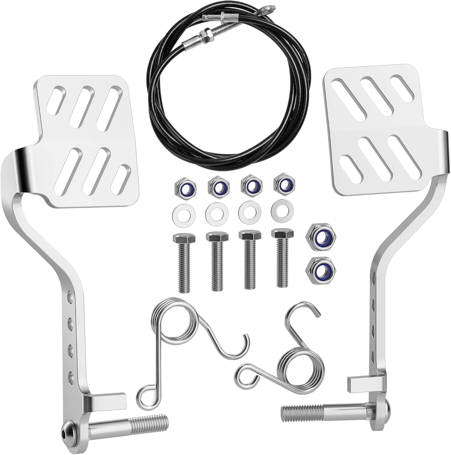Go-Kart Brake & Throttle Pedals w/ 71in Cable