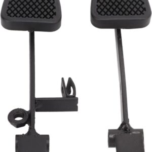 Go Kart Brake & Throttle Pedals Set 2PCS, Nonslip Foot Rest