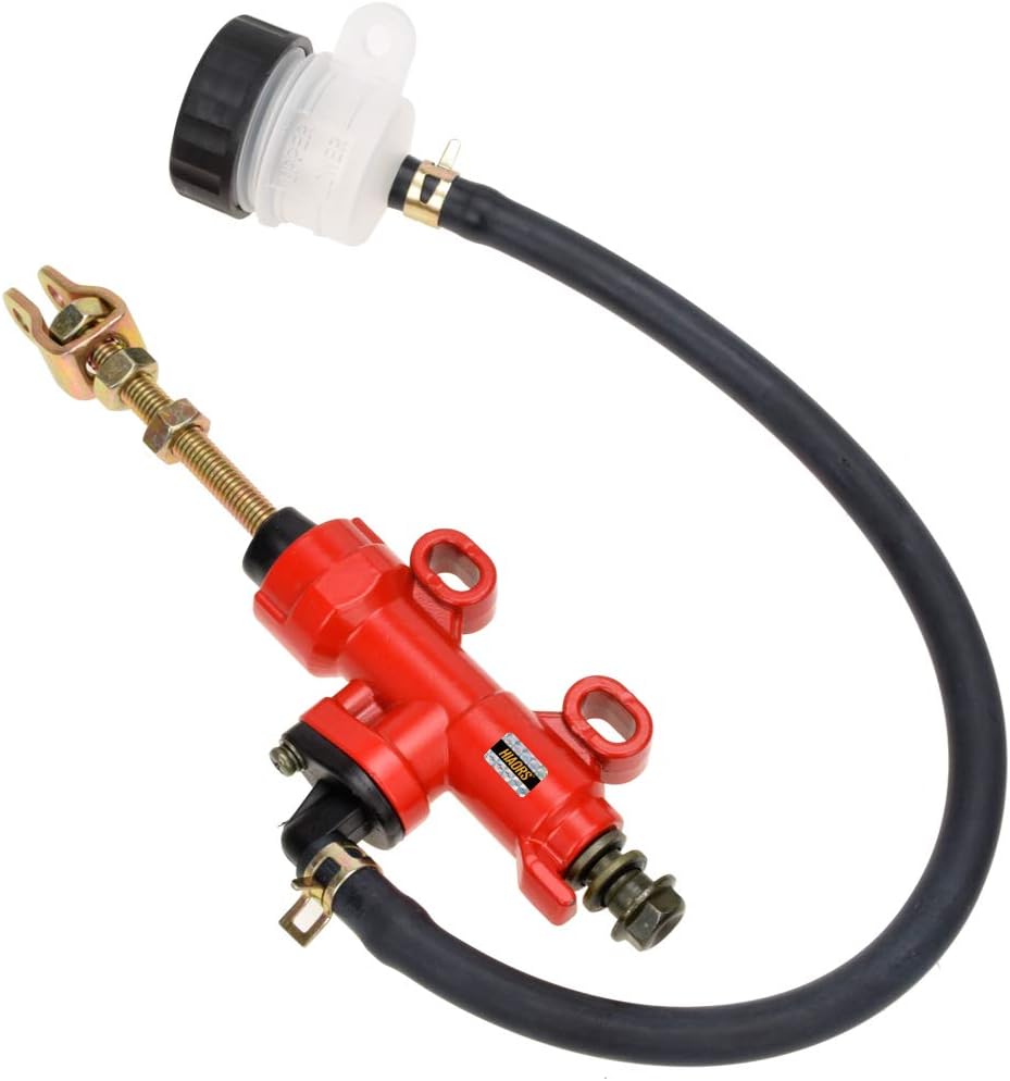 HIAORS Rear Brake Master Cylinder for 110cc-250cc ATV/Gokarts