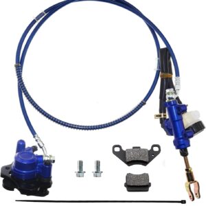 PRO BAT Rear Hydraulic Brake Kit for ATV/Golf Cart Go-Kart