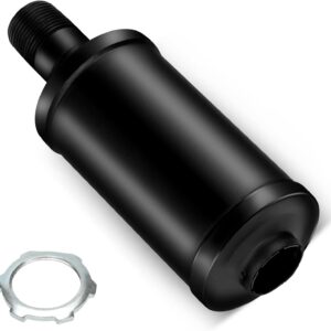 FVRITO Exhaust Muffler for 196cc-420cc Engines Black