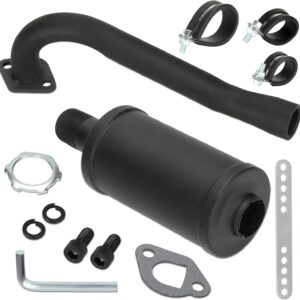 FVRITO Exhaust Pipe & Muffler Kit for Predator 212cc