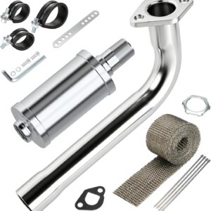 YOXUFA 212cc Mini Bike Exhaust Muffler Replacement
