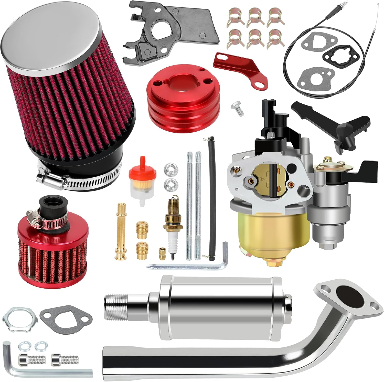 YOXUFA 212cc Stage 2 Performance Kit for Predator 6.5HP Engines