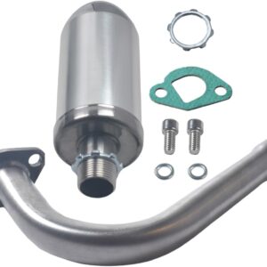 Exhaust Pipe & Muffler for Coleman/Predator Mini Bikes & Go Karts
