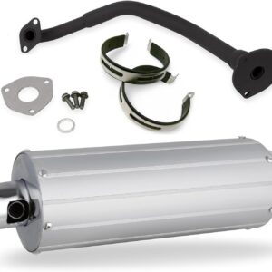 Complete Exhaust System for GY6 125cc/150cc Mopeds