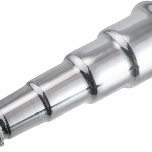 Silver 4-Stage Exhaust Tip 3/4 NPT for Mini Bikes & Generators
