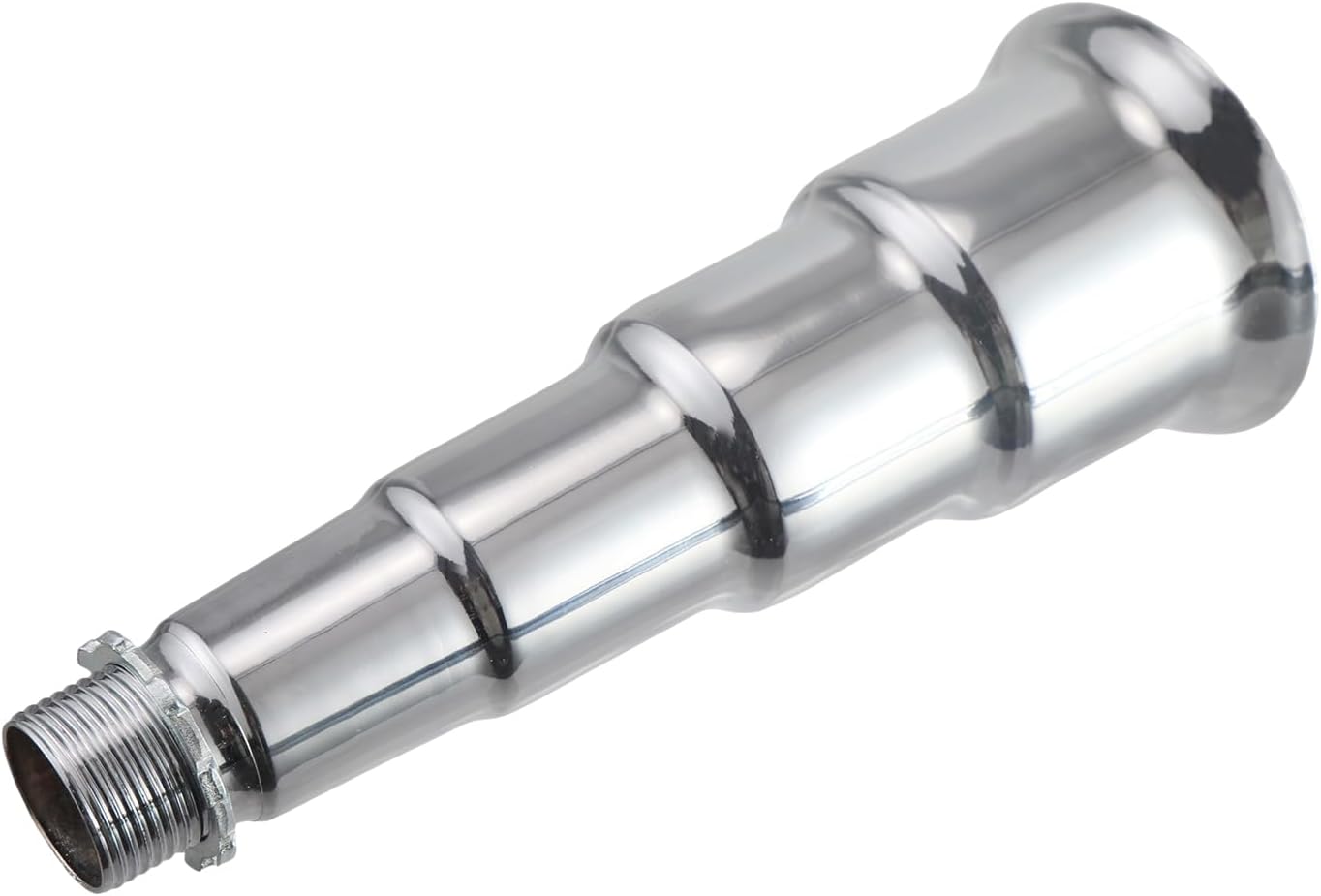 Silver 4-Stage Exhaust Tip 3/4 NPT for Mini Bikes & Generators