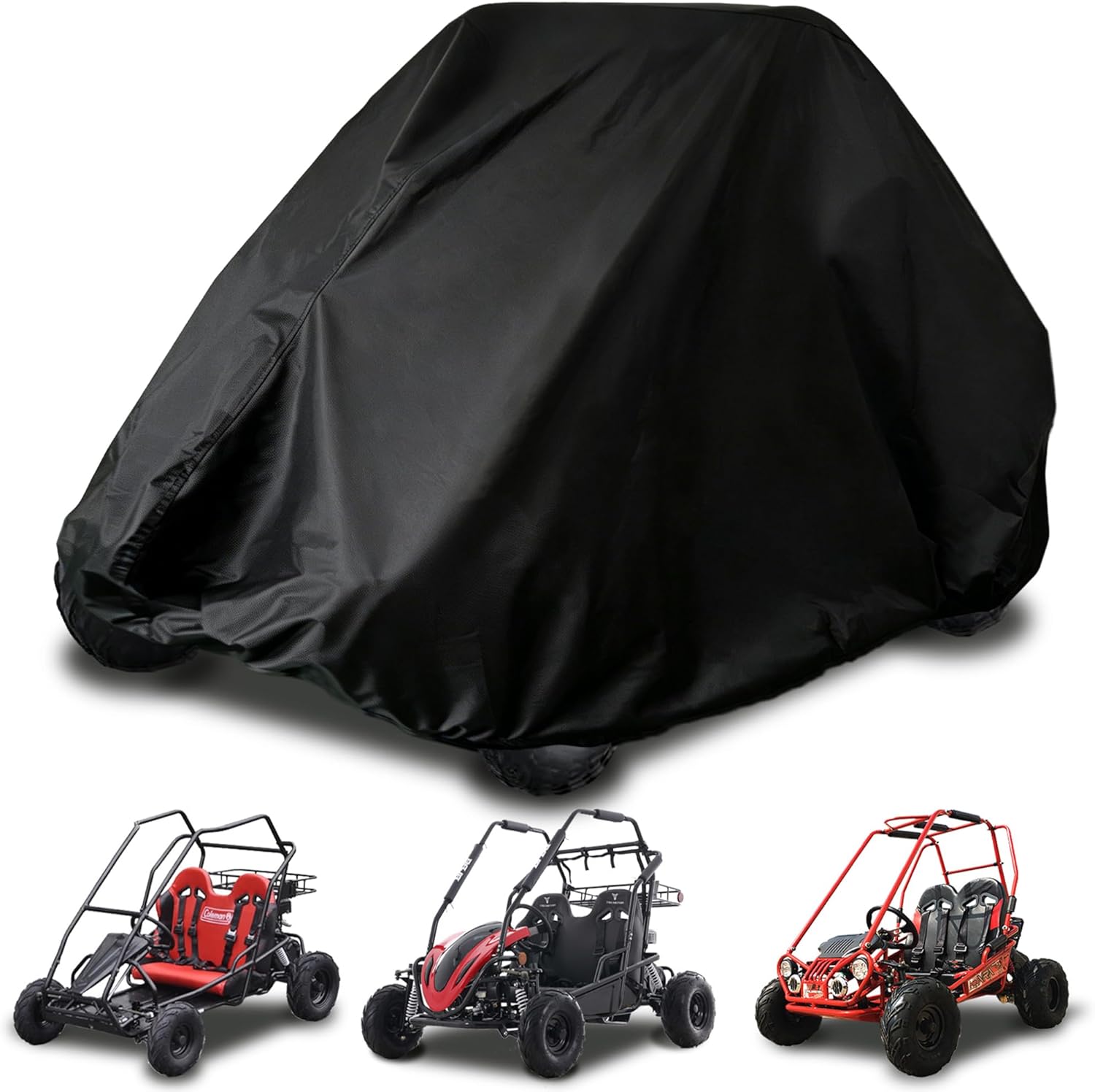 2-Seater Go Kart Cover, Waterproof 420D Oxford