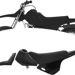 JFG RACING PW80 Plastics Kit - Black (PW80 Mini Dirt Bike)