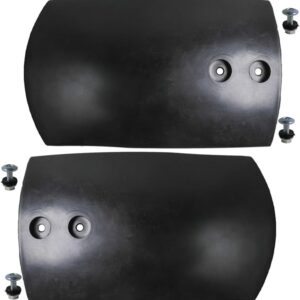 Black Go-Kart Mud Guards - Universal Fit 4-Wheelers