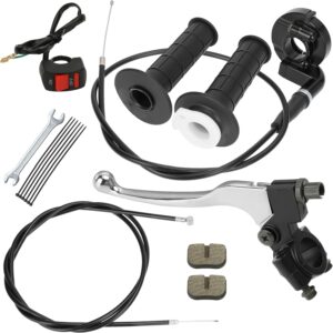 YOXUFA Mini Bike Throttle & Brake Lever Kit