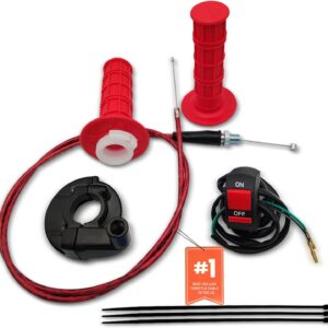 7/8" 22mm Throttle Grip Kit for Mini Dirt Bikes