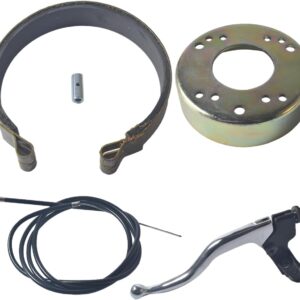 VCUJSUC 4.5" Drum Brake Kit for Go-Karts & Mini Bikes