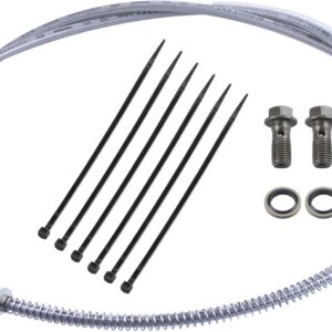 70" Braided Brake Line - 10mm Banjo for GY6 Scooters