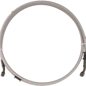 ApplianPar 10mm Braided Hydraulic Brake Hose 70" for Motorcycles