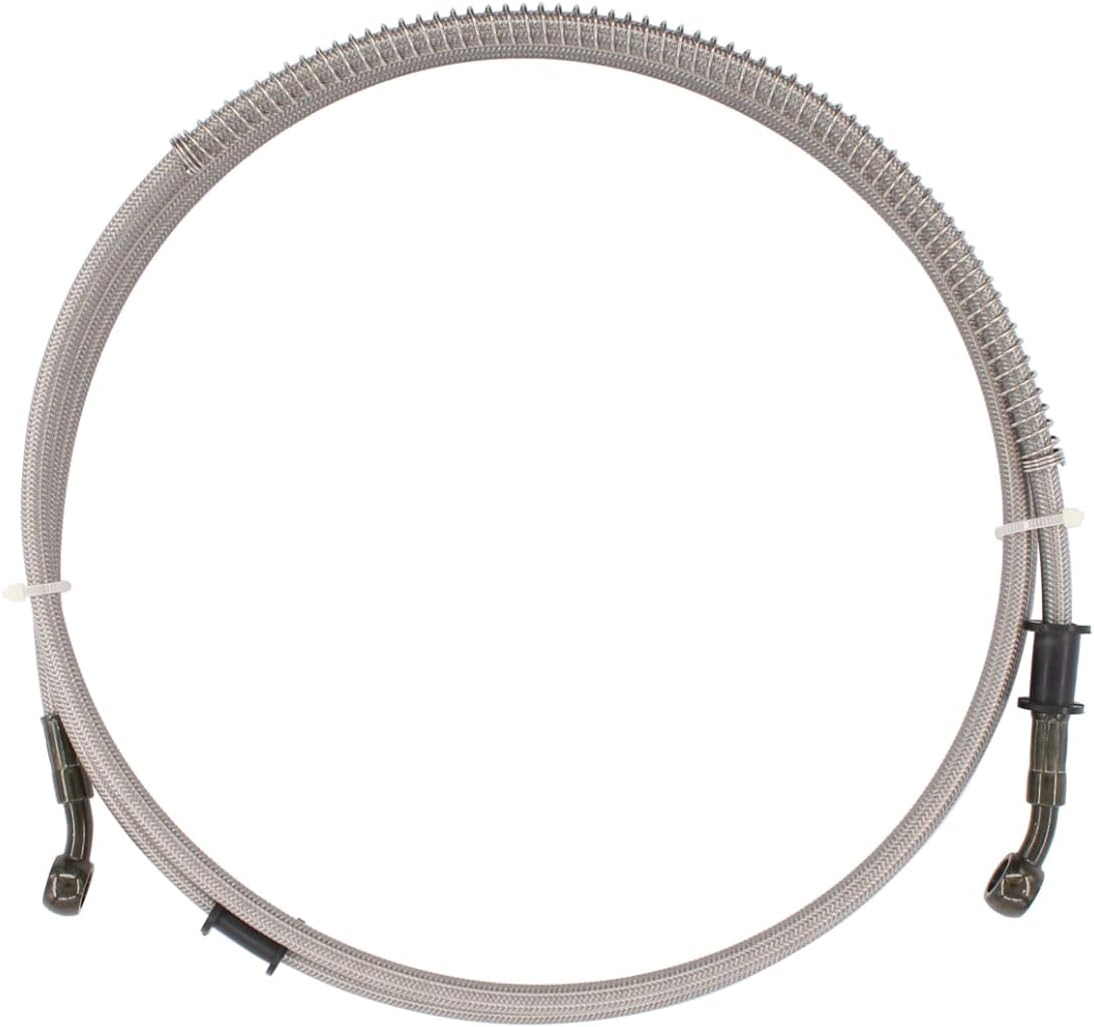 ApplianPar 10mm Braided Hydraulic Brake Hose 70" for Motorcycles