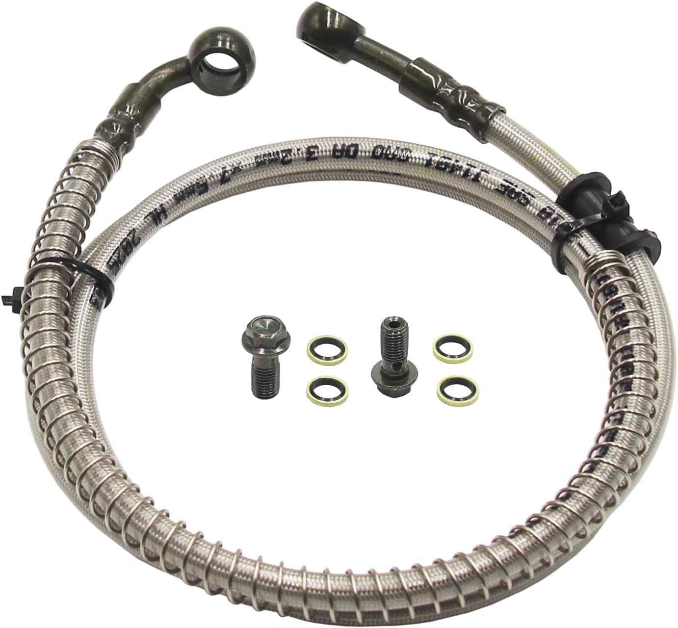 48" Hydraulic Brake Line Hose 10mm Fitting - Go Kart ATV 50cc-250cc