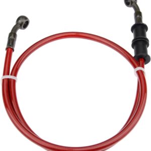 90cm Motorcycle Braided Steel Brake Line Oil Hose
