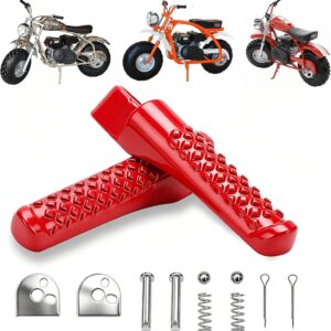 Chikia Mini Bike Foot Pegs Kit - Fits Coleman 200cc Models
