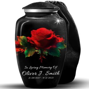 Handcrafted Rose Cremation Urn - Made in USA