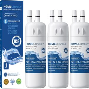 3-Pack Whirlpool Refrigerator Water Filter