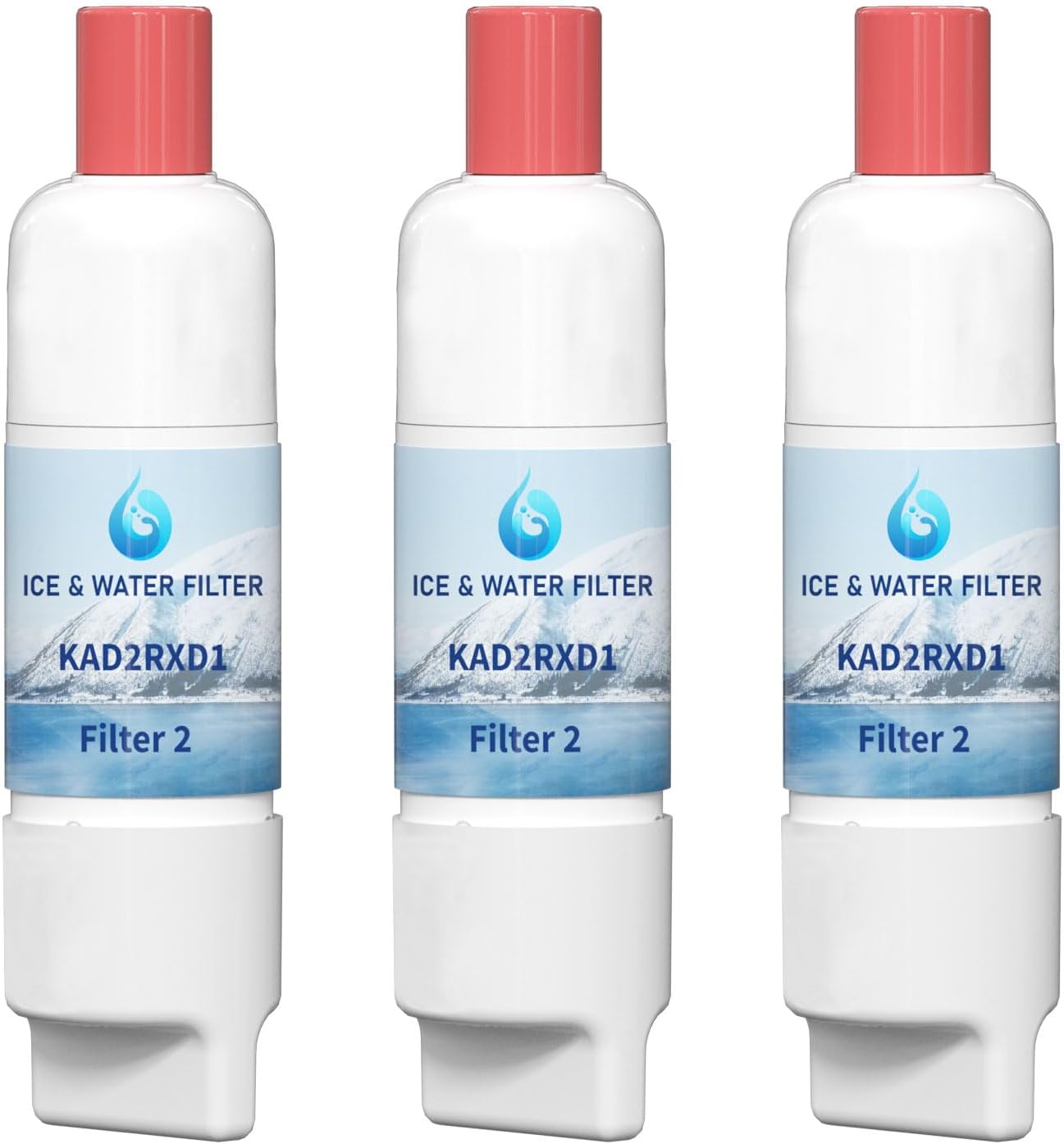 KAD2RXD1 Water Filter 2 Replacement - 3 Pack