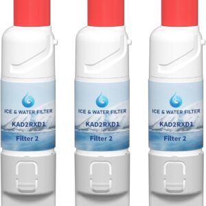 KitchenAid Water Filter 2 Replacement (3-Pack)