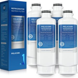 Pelicori Refrigerator Water Filter (4-Pack)