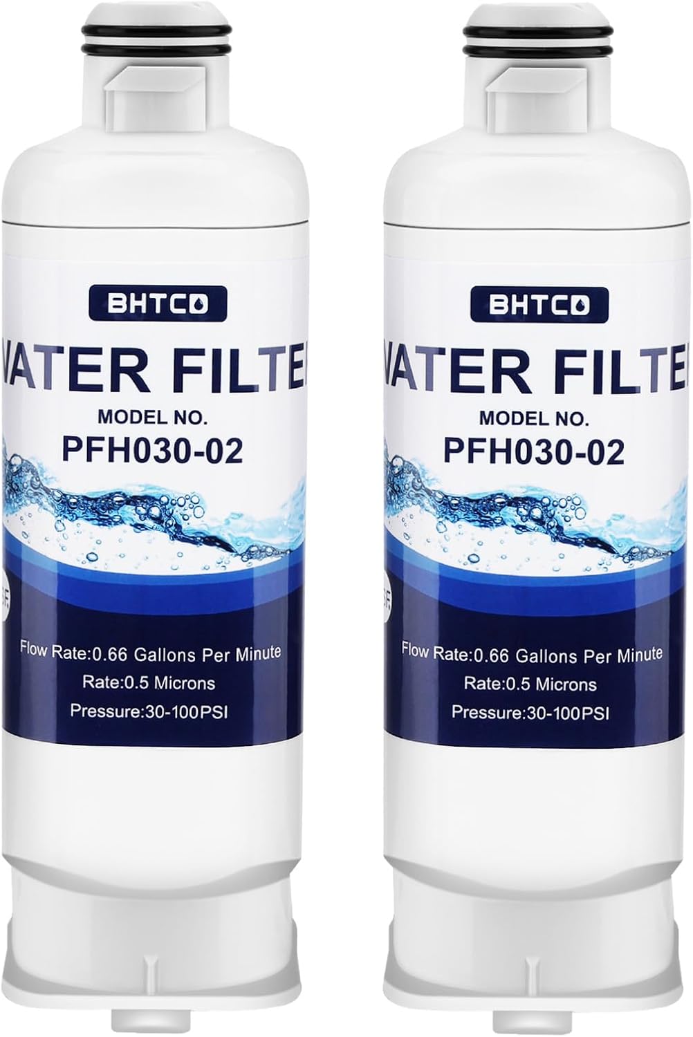 Water Filter for Samsung RF23/RF30/RF29 Fridge - 2 Pack