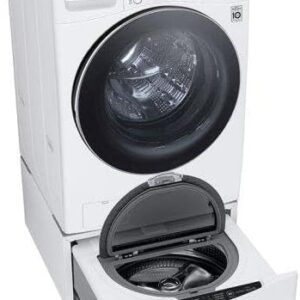 LG WM4200HWA 5.0 cu ft Front-Load Washer, White