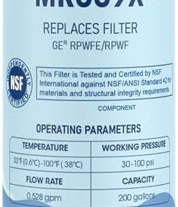 MARRIOTTO Replacement Water Filter for GE Fridge