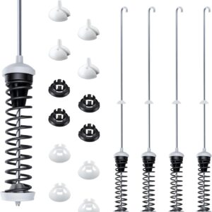 Vypart Washer Suspension Rod Kit - 4PCS (Fits Whirlpool, Maytag, Kenmore)