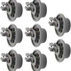 Bosch Dishwasher Lower Rack Rollers (8-Pack)