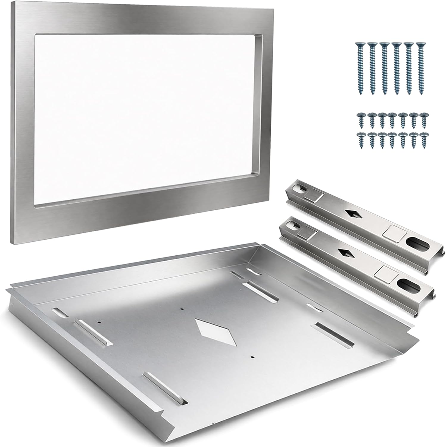 27" Wansni Microwave Trim Kit for Gallery Microwave
