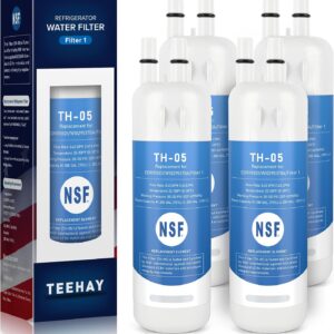 TEEHAY Water Filter Replacement TH-05, 4-Pack
