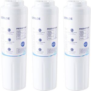 Dctrloe Water Filter for KitchenAid Maytag (3-Pack)