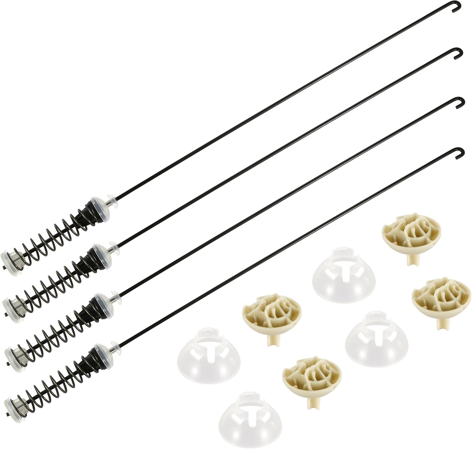 Washer Suspension Rod Kit, 26.45in for Whirlpool & Maytag