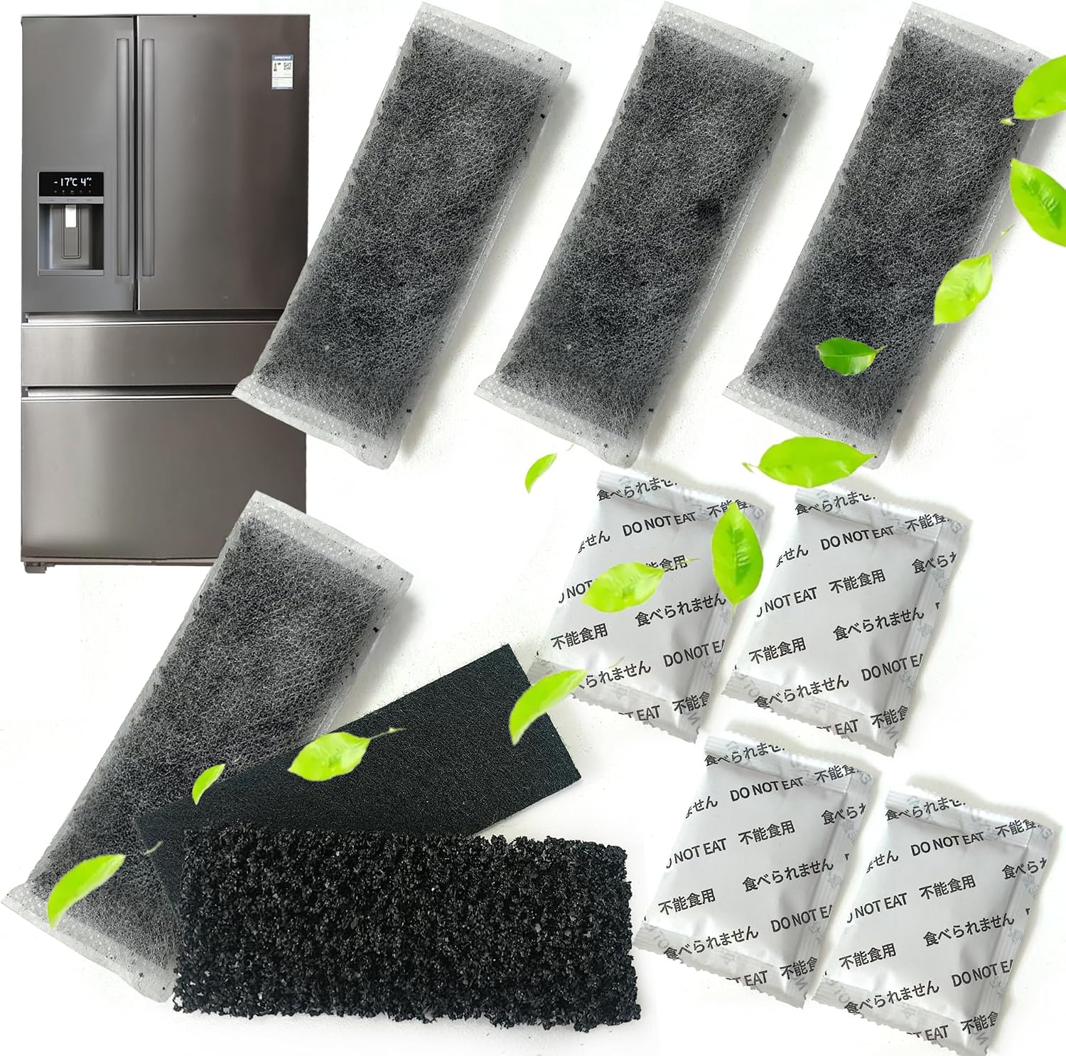PurifyLogix 8-Pack Fridge Deodorizer Filter for Frigidaire