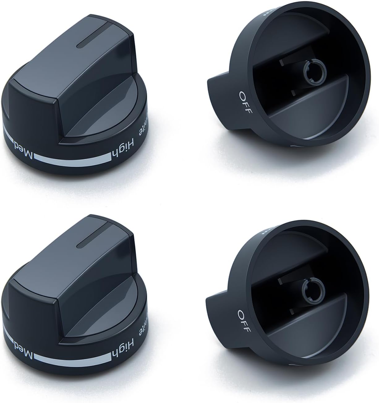 Whirlpool Stove Knobs Replacement (4 Pack) | Anniparts