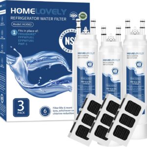 HOMELOVELY Water & Air Filter Combo for Frigidaire