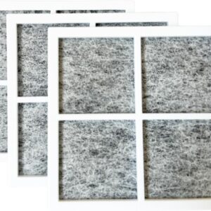 Kizartown Refrigerator Air Filter 3-Pack