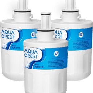 AQUA CREST AQF-FF11B Refrigerator Filter, 3-Pack