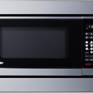 Summit 24" Built-In Microwave w/ Stainless Trim Kit