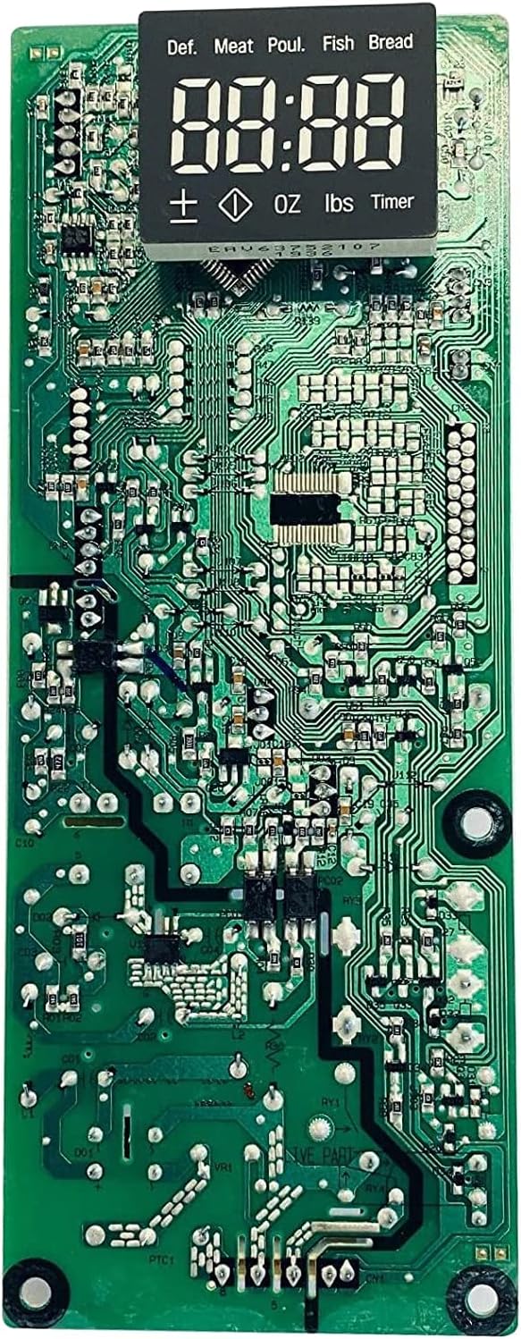 LG LMC2075ST Microwave Main Board Replacement