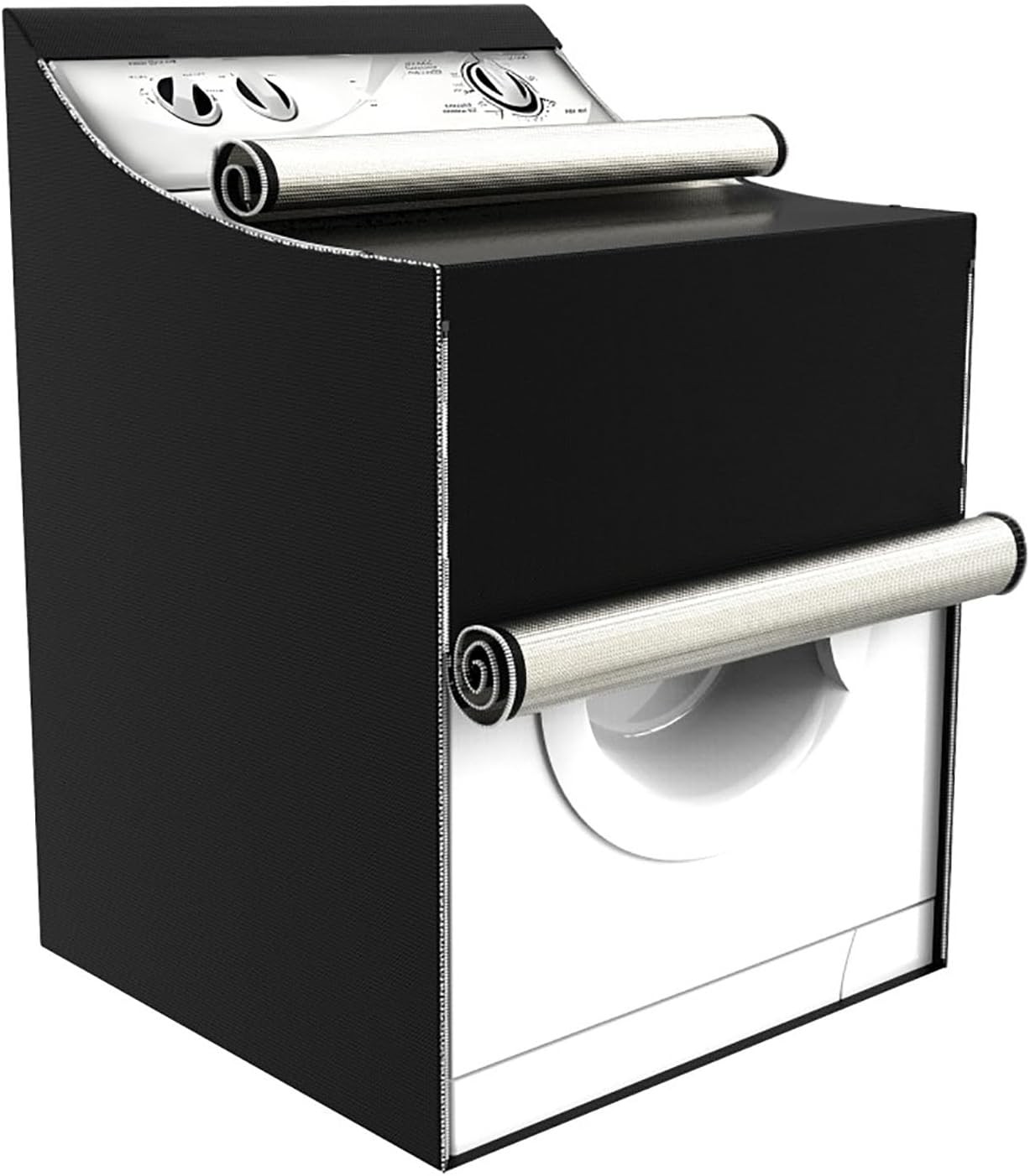 Washing Machine Cover for Hotpoint HTW240ASKWS - Black